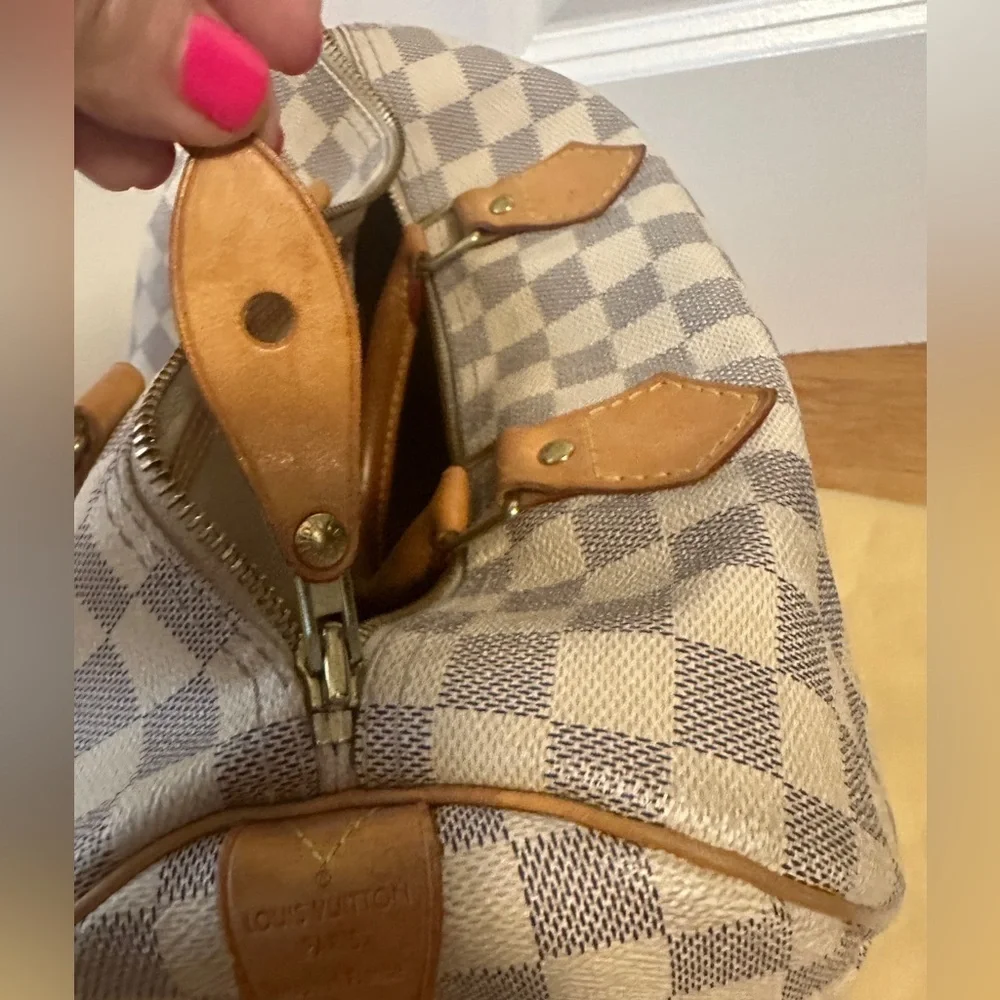 Louis Vuitton Damier Azur Speedy Excellent Condition